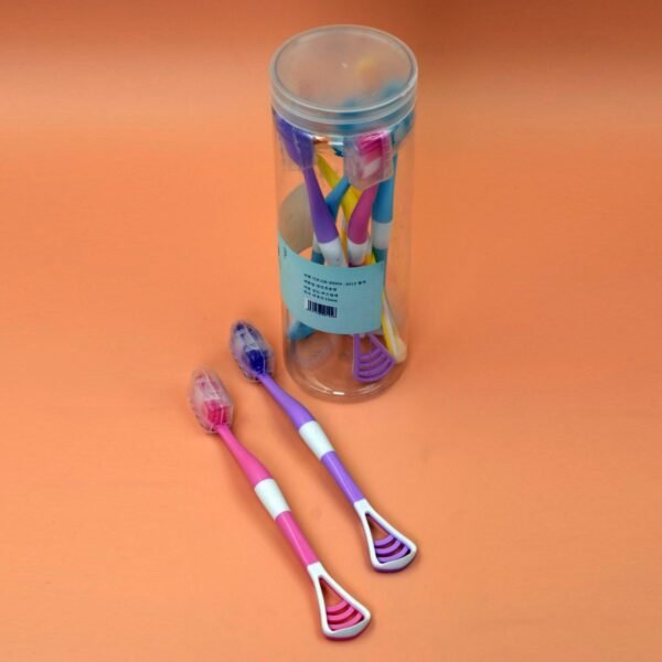 8 pc 2 in 1 toothbrush case for family use