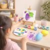 kids creative paint & learning activity kit (1 set)