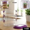 3 layer stackable airtight food storage container set (1 set) 3 layer stackable airtight food storage container set (1 set)