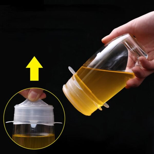 reusable stretchable food cover set (6 pc)