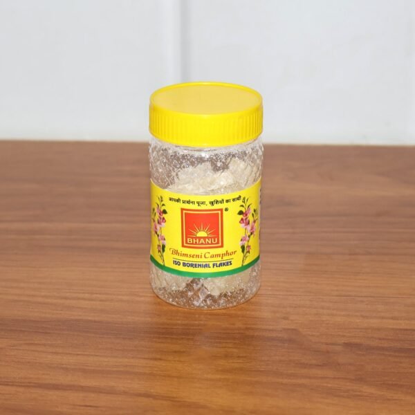 premium bhimseni camphor iso borneol flakes (20gm / 1 pc)