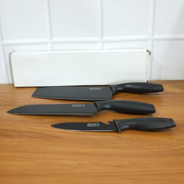3 in 1 professional kitchen knife set (1 set)