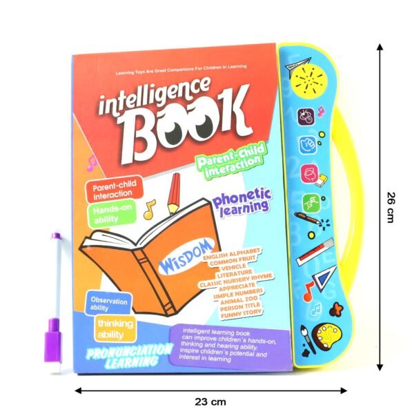 interactive intelligence learning book with sound & phonics (1 set)