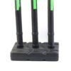 cricket stump set with heavy base stand (1 set)