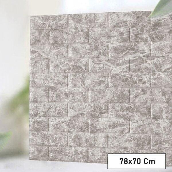 wallpaper 3d foam wallpaper sticker panels (78 x 70 cm / 1 pc)