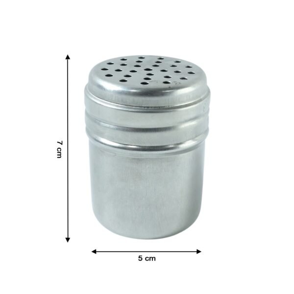 multipurpose stainless steel spice shaker container (1 pc)