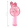 cute cartoon design rechargeable mini handheld fan (1 pc) cute cartoon design rechargeable mini handheld fan (1 pc)