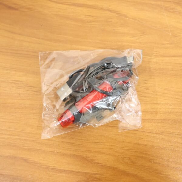 usb rechargeable bicycle led tail light set (1 set)