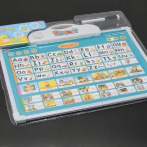 learning board 2in1 educational pad for kids musical board for alphabet abc learning toy play mat & drawing with one doodle pen