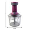 premium push chopper 1100 ml