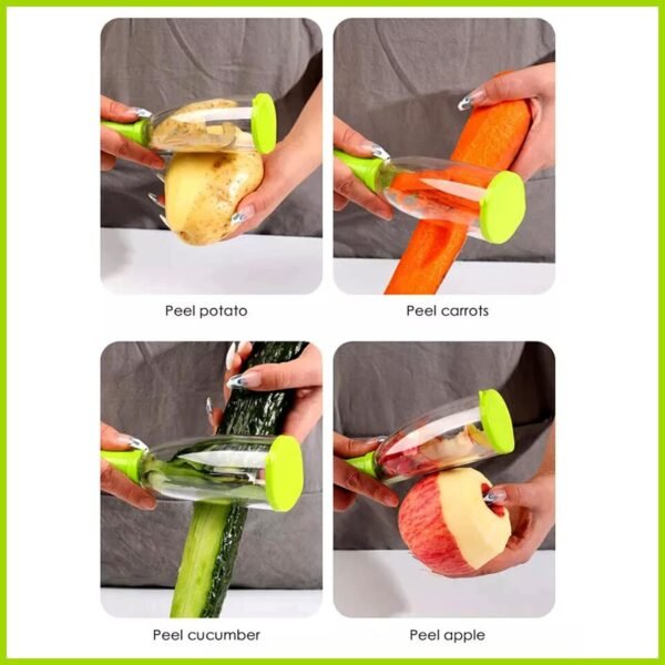 smart multifunctional vegetable / fruit peeler for kitchen