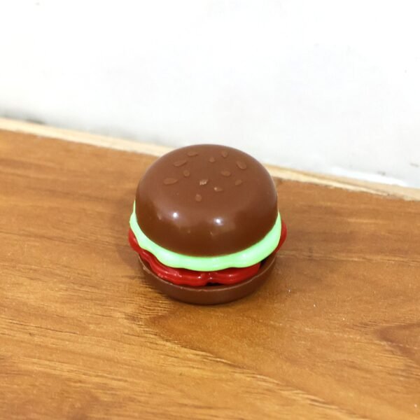 mini burger shaped toy for kids (1 pc)