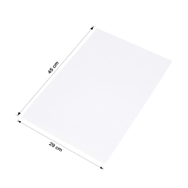 transparent plastic fridge mat 45 × 29 cm (1 pc) transparent plastic fridge mat 45 × 29 cm (1 pc)
