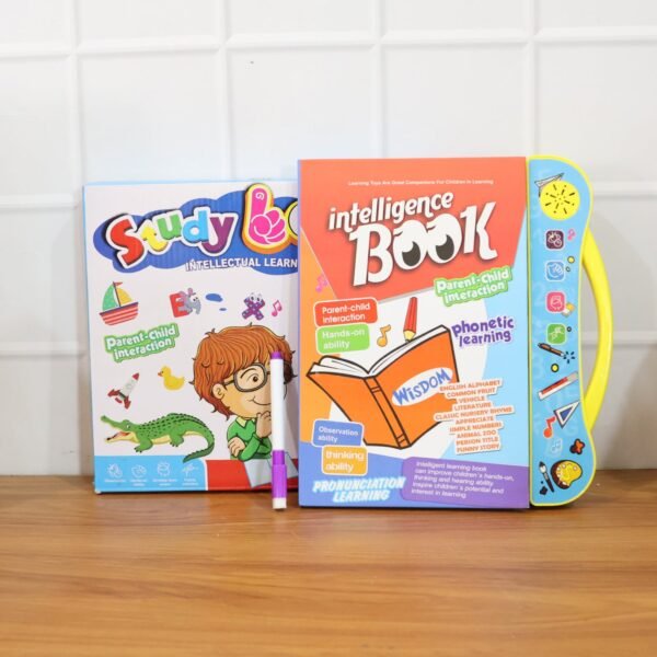 interactive intelligence learning book with sound & phonics (1 set)