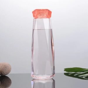glass fridge water bottle plastic cap for home & kitchen use