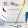 x shape hands free squeeze microfiber floor mop for home cleaning