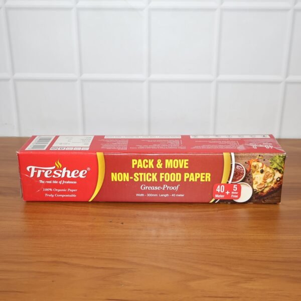 freshee pack & move non stick food paper 40 meter + 5 meter free (total 45 meter)