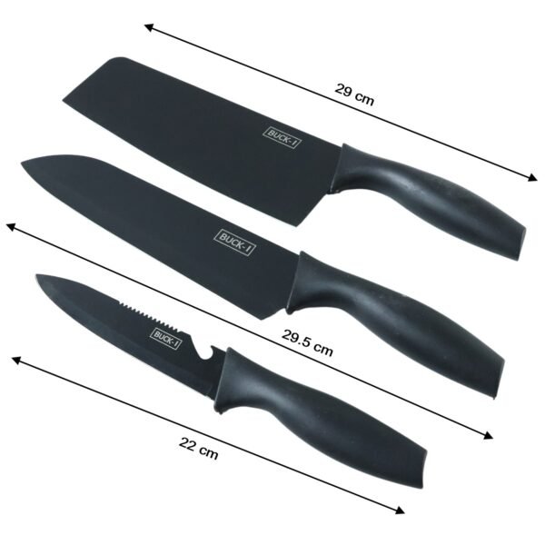 3 in 1 professional kitchen knife set (3 pc set)