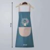 multipurpose kitchen cooking apron with front pocket (1 pc) multipurpose kitchen cooking apron with front pocket (1 pc)