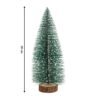 mini artificial christmas tree with snow effect (1 pc)