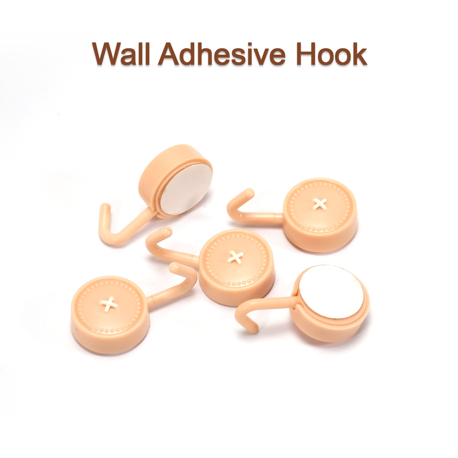 self adhesive sticky wall hooks (10 pcs)