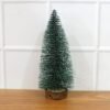 mini artificial christmas tree with snow effect (1 pc)