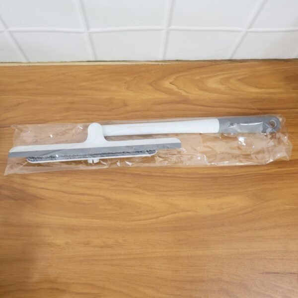 2 in 1 window glass cleaning wiper with microfiber pad