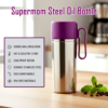supermom 750ml approx. stainless steel oil pourer (1 pc)