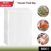 heavy duty vacuum sealer food bags (24Ã—16 cm, pack of 50)
