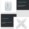 foldable led fan blade bulb 28v (1 pc)