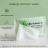 premium natural aloe makeup remover wipes (pack of 10 pc)