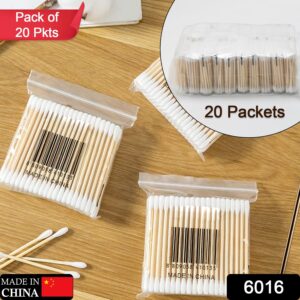 eco friendly bamboo cotton swabs (pack of 20 / per packet 70 pcs)