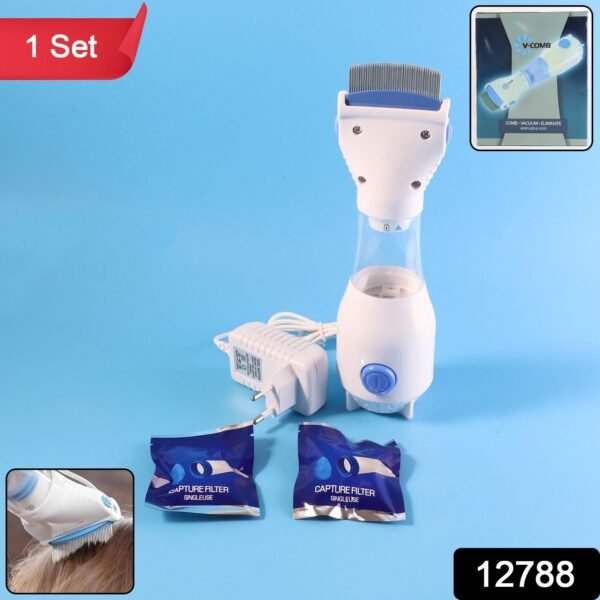 electric anti lice vacuum comb set