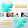 neck relaxer cervical pillow neck shoulder pain relief acupressure massage