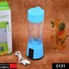 portable usb rechargeable 6 blade juicer blender