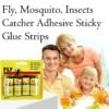 fly, mosquito & insect catcher adhesive sticky glue strips