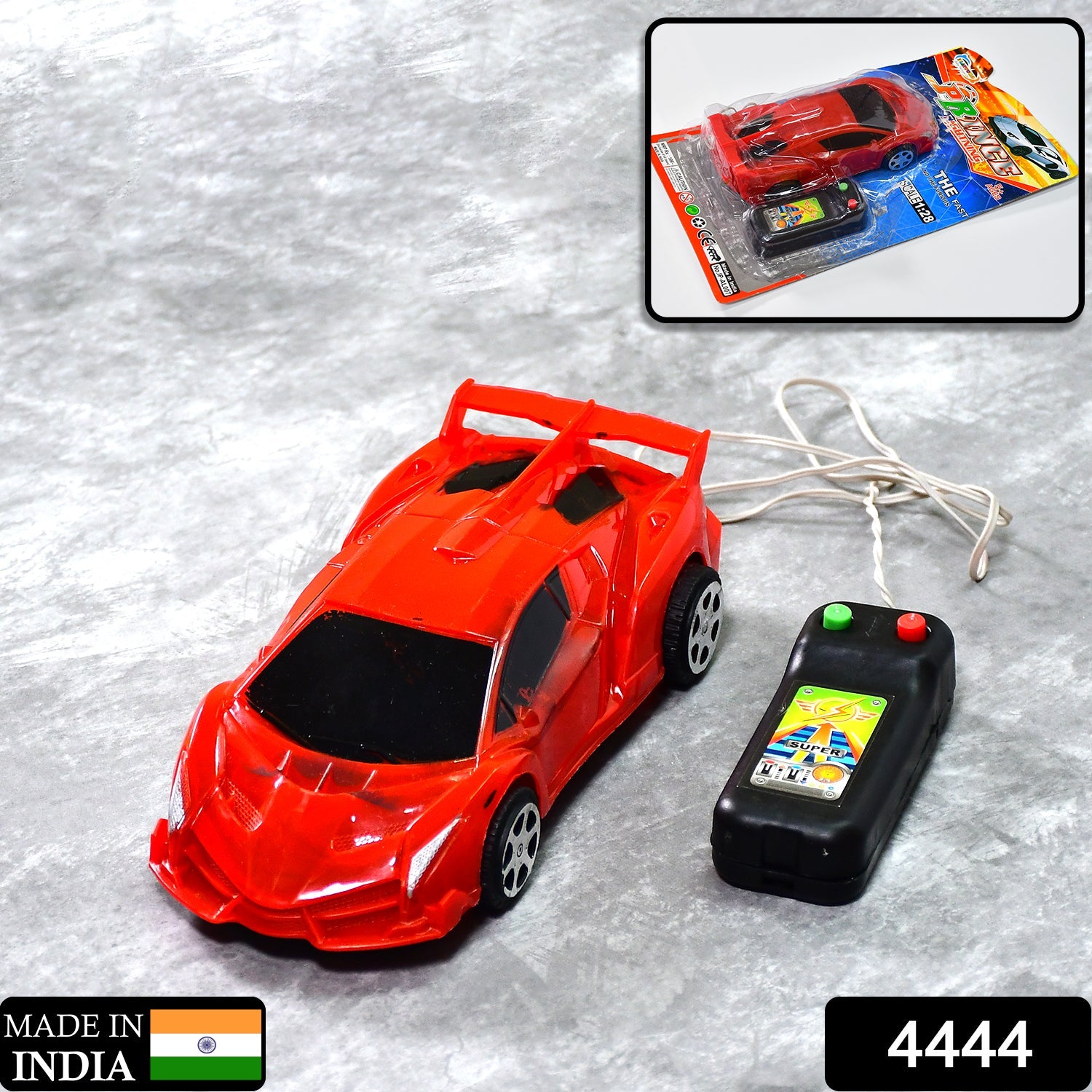 remote control simulation model racing toy car.