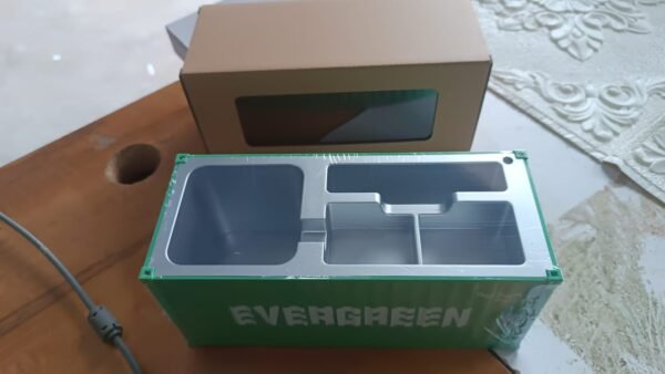 container style multi compartment desk organizer (1 pc)