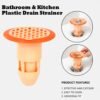 bathroom & kitchen plastic drain strainer (1 pc) bathroom & kitchen plastic drain strainer (1 pc)