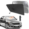 foldable car windshield sunshade for heat protection
