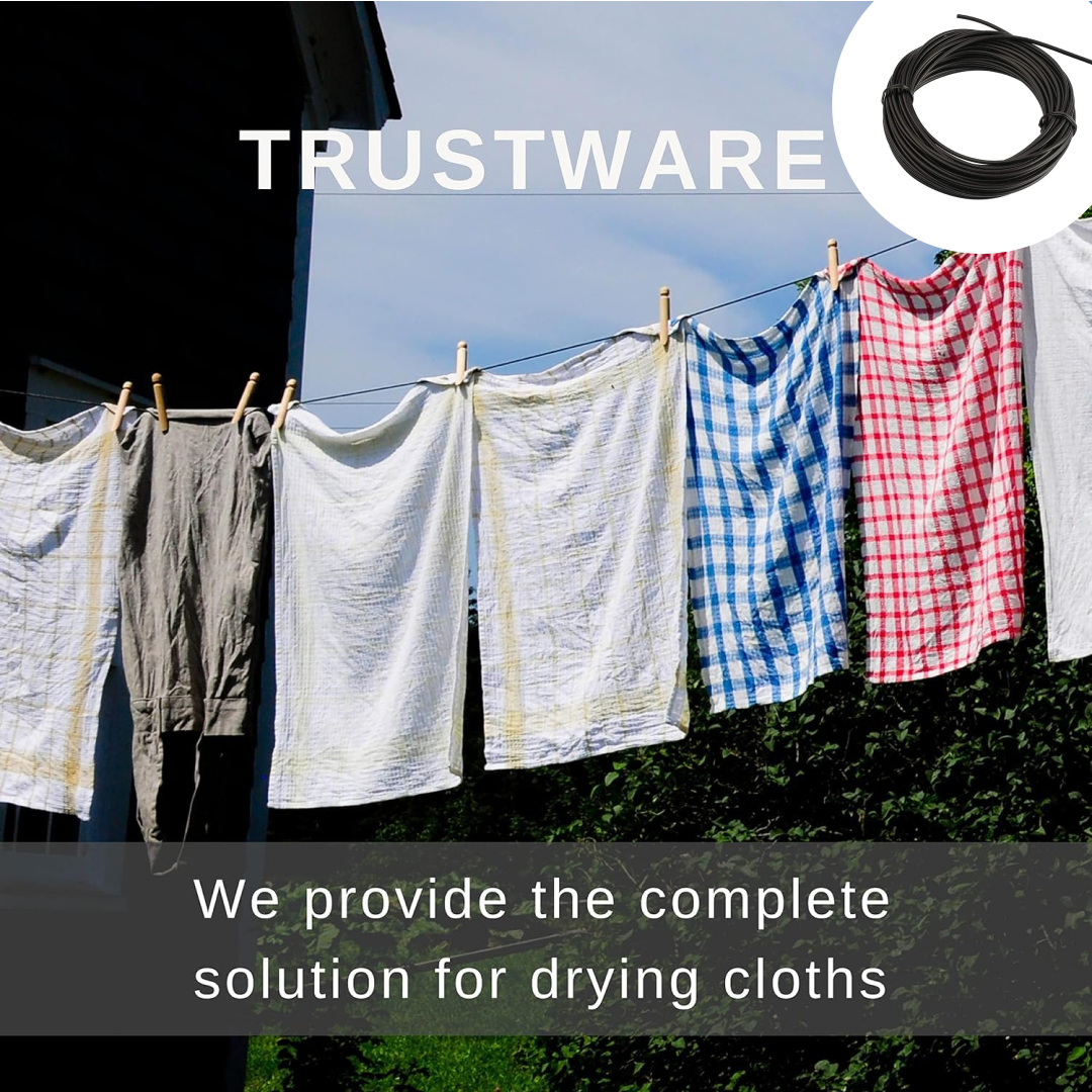 high quality cloth drying & gardening wire (10m)