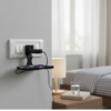 multi purpose wall holder stand for charging mobile (black)