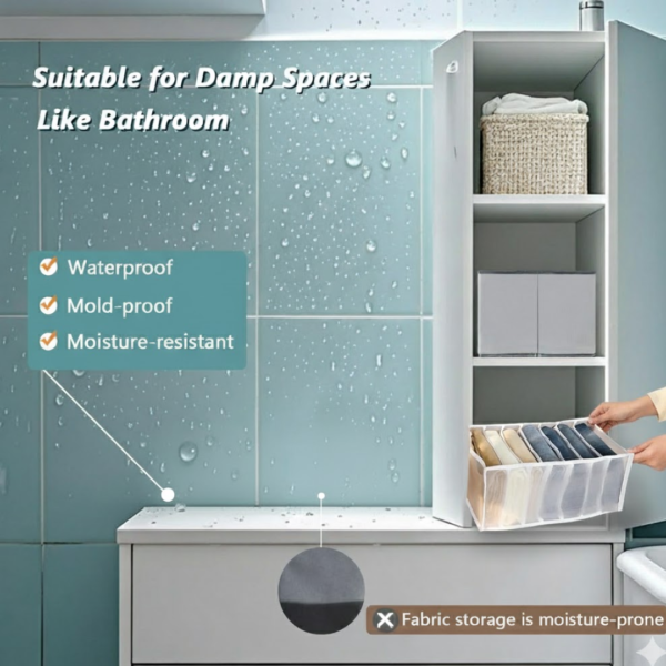 7 grid clothes organizer for wardrobe storage