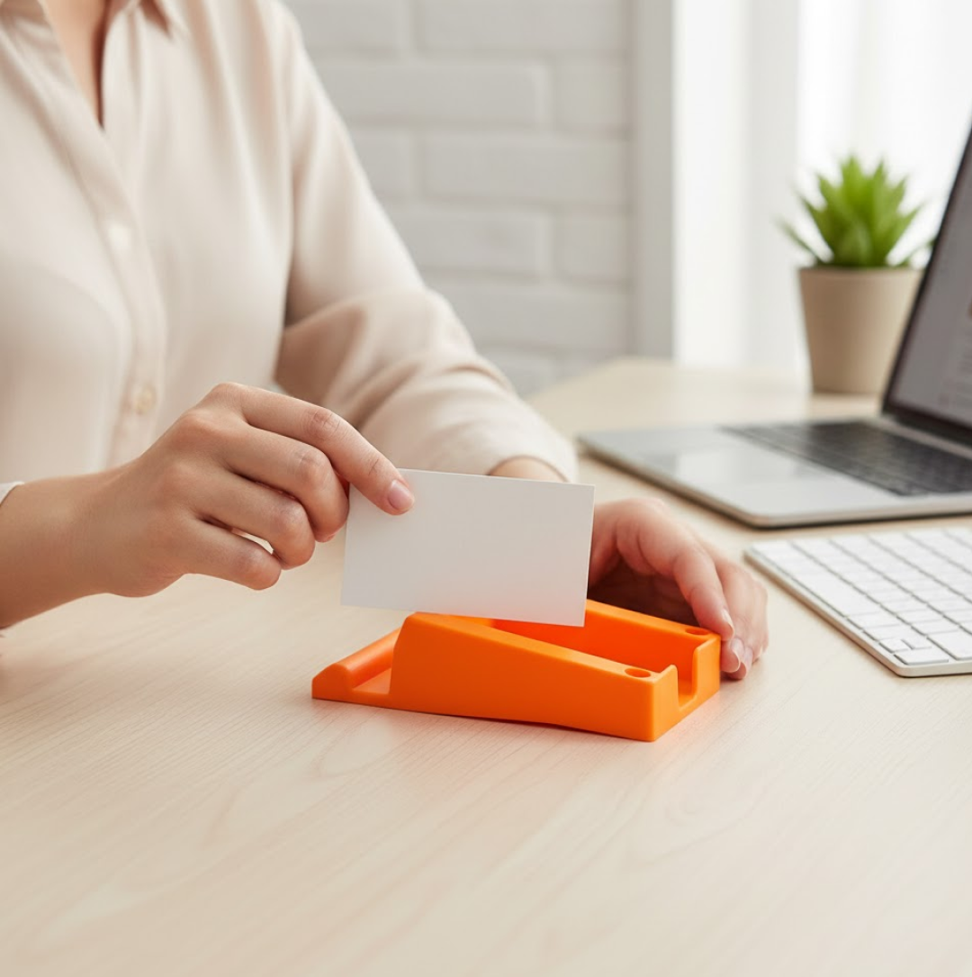 plastic business card & mobile holder (1 pc) plastic business card & mobile holder (1 pc)