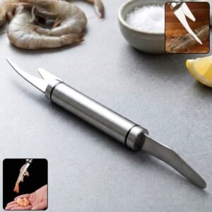 stainless steel fruit & vegetable corer and slicer tool (1 pc) stainless steel fruit & vegetable corer and slicer tool (1 pc)