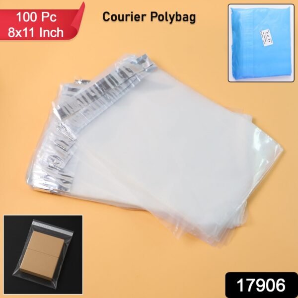 self adhesive courier polybags (8x11 inch / 100 pc)