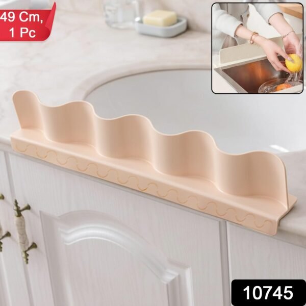 premium kitchen sink splash guard (1 pc / 49 cm long)