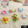 play cart tiny joys rattle toy set â€“ 6 in 1 baby rattles