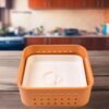 square shape paneer maker with lid, tofu & sprouts mould