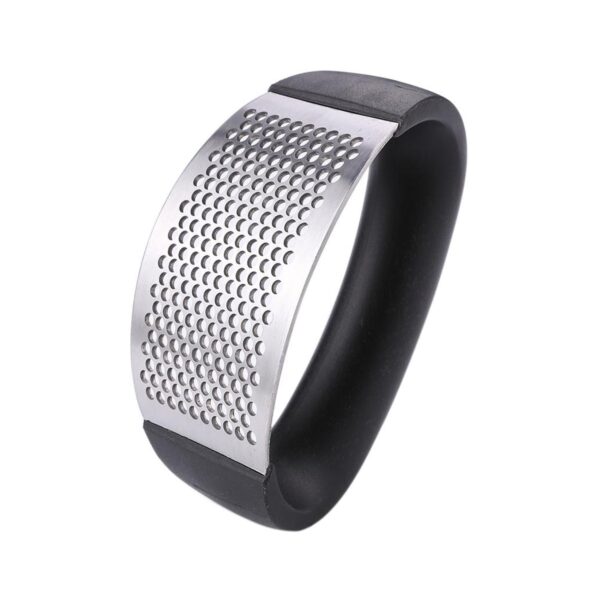 stainless steel garlic press crusher for kitchen